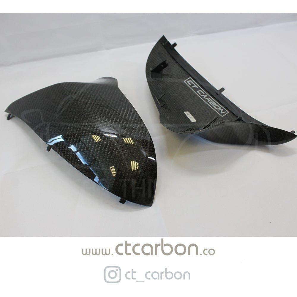 CT CARBON Splitter BMW F80/F82/F83/F87 M2C/M3/M4 CARBON FIBRE MIRRORS (RHD ONLY)