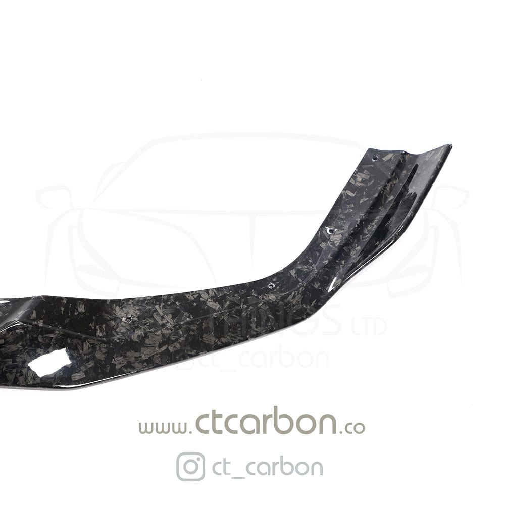 CT CARBON Splitter BMW F87 M2C FULL FORGED CARBON FIBRE KIT - CS STYLE