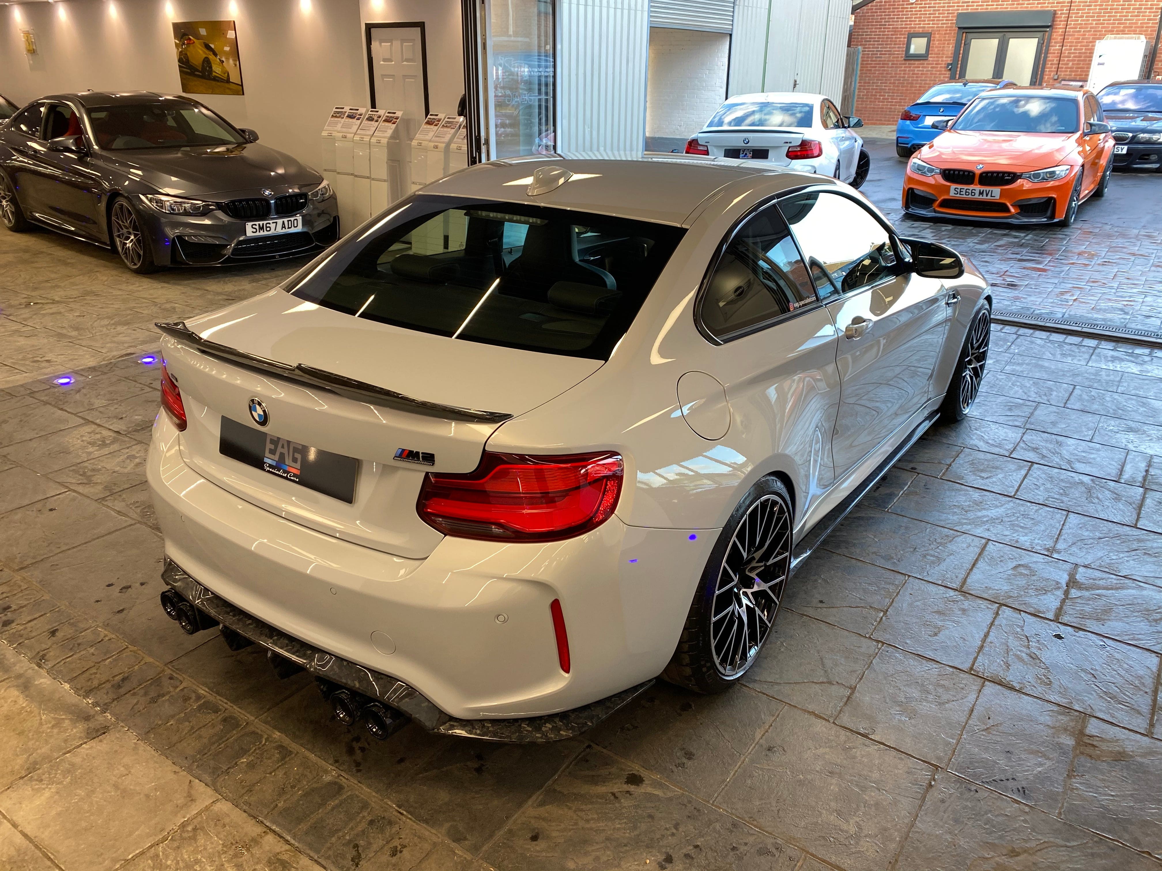 CT CARBON Splitter BMW F87 M2C FULL FORGED CARBON FIBRE KIT - CS STYLE