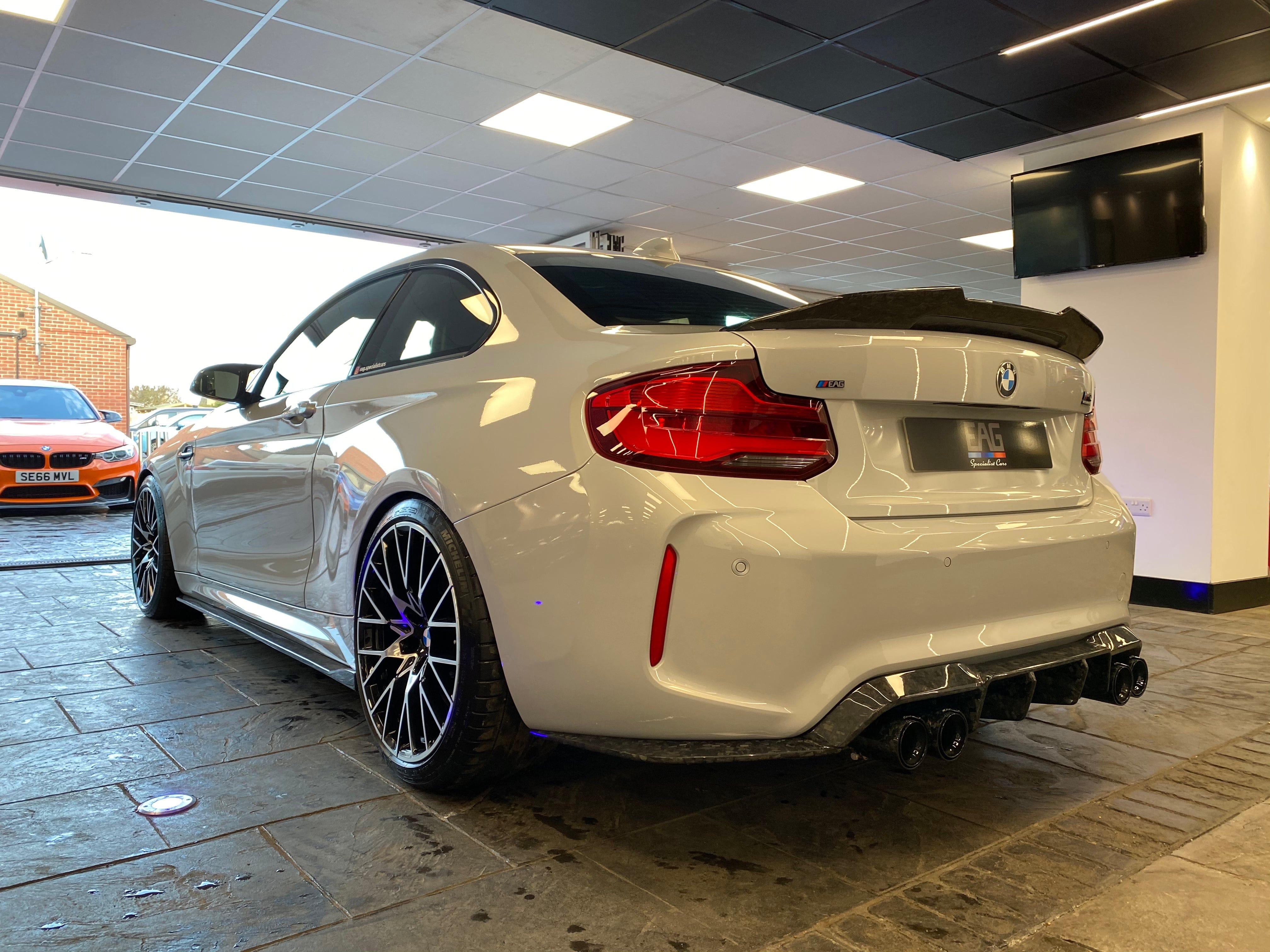 CT CARBON Splitter BMW F87 M2C FULL FORGED CARBON FIBRE KIT - CS STYLE