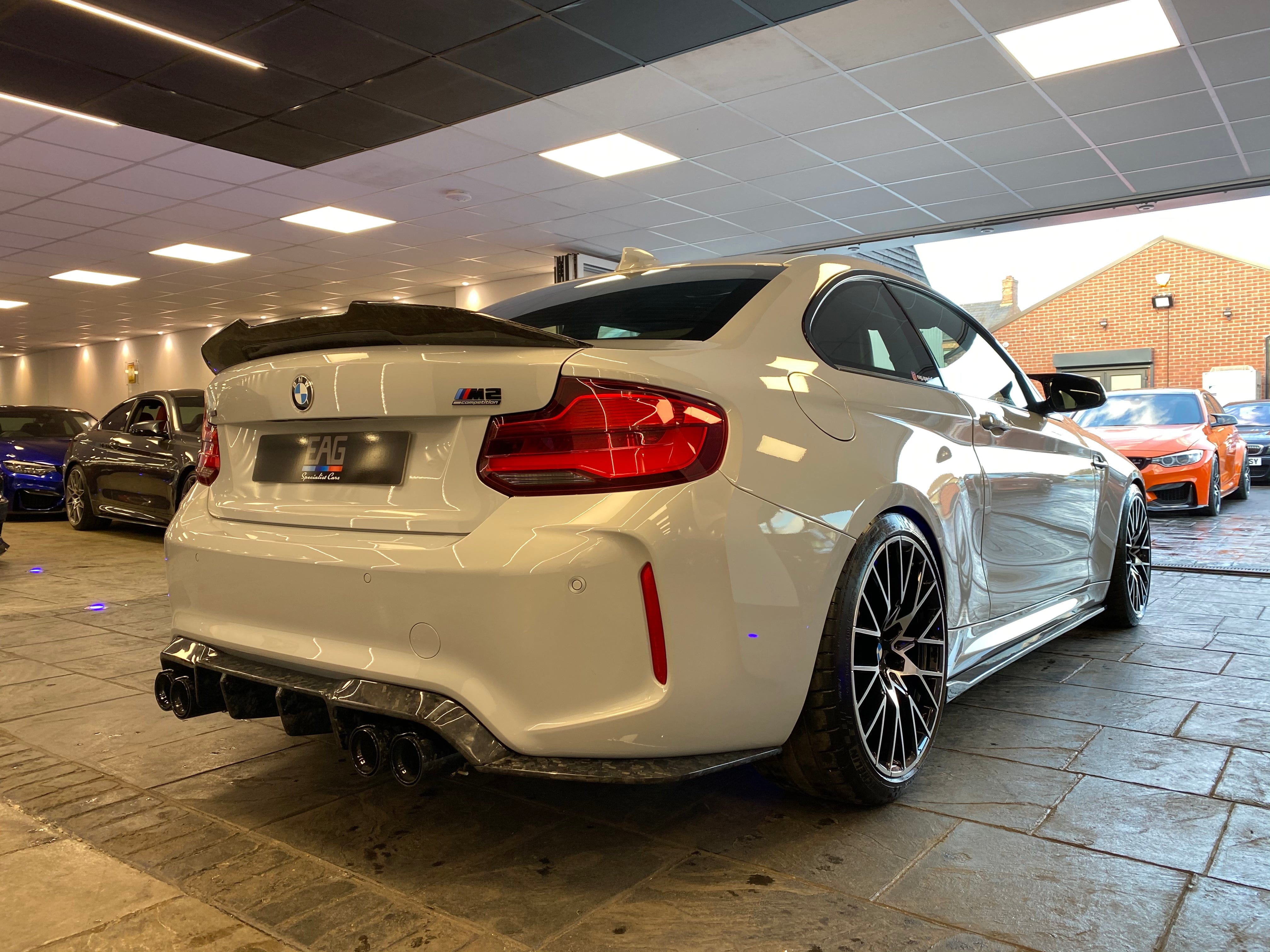 CT CARBON Splitter BMW F87 M2C FULL FORGED CARBON FIBRE KIT - CS STYLE