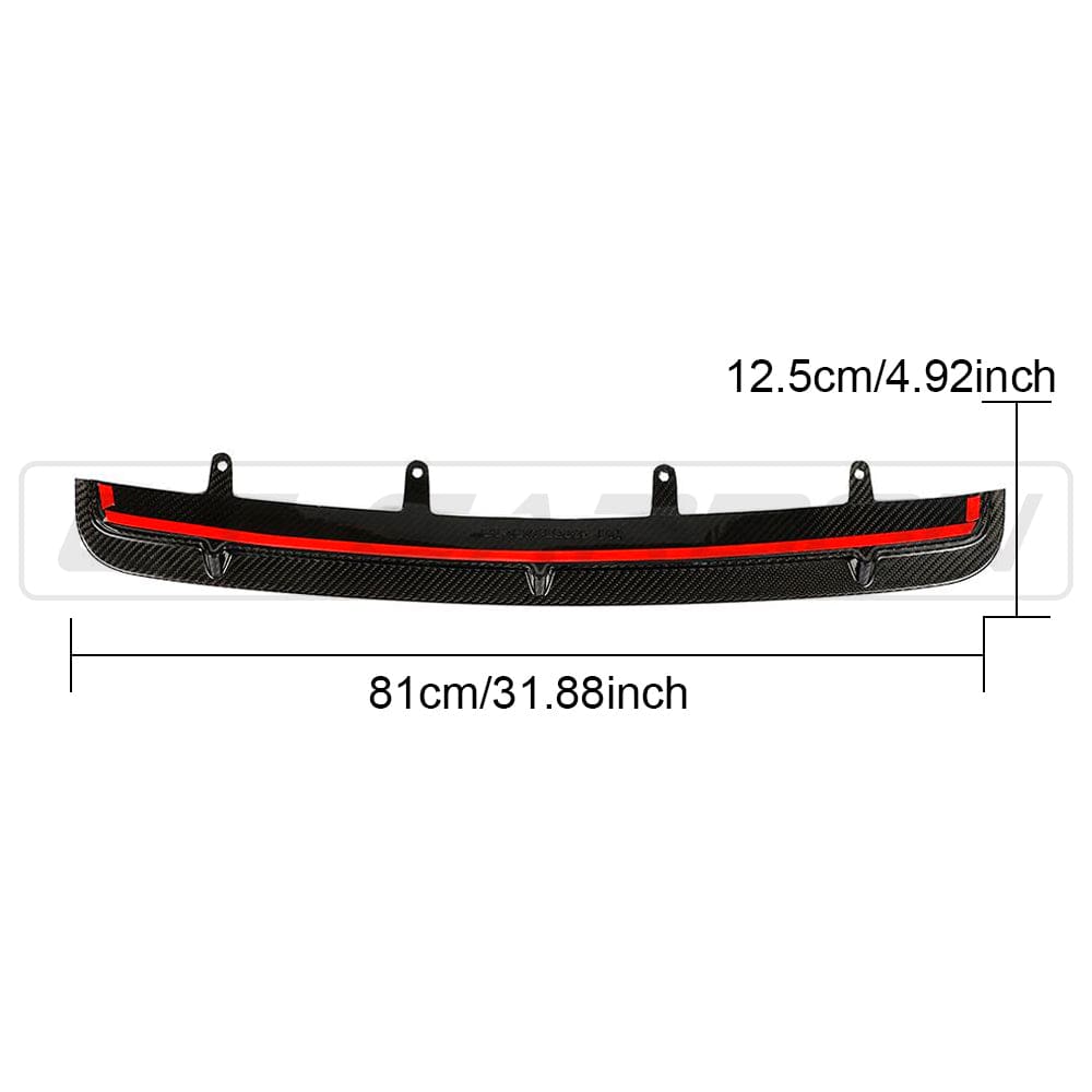 CT CARBON Splitter BMW F90 M5 CARBON FIBRE MIDDLE SPLITTER - S STYLE