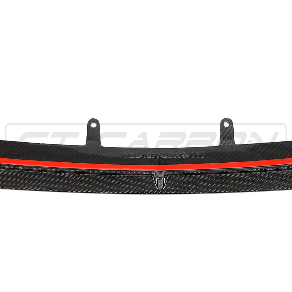 CT CARBON Splitter BMW F90 M5 CARBON FIBRE MIDDLE SPLITTER - S STYLE