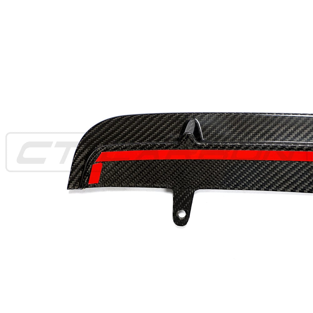 CT CARBON Splitter BMW F90 M5 CARBON FIBRE MIDDLE SPLITTER - S STYLE