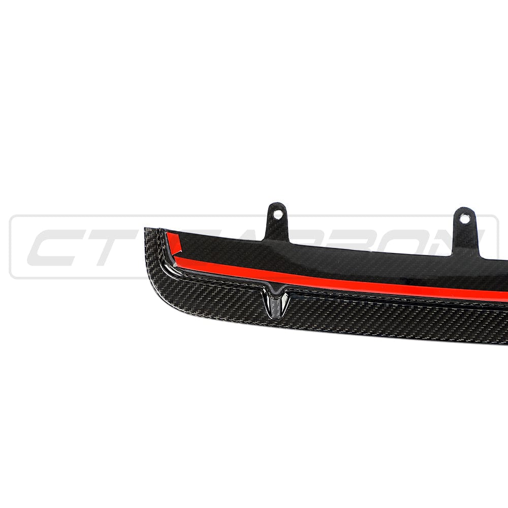 CT CARBON Splitter BMW F90 M5 CARBON FIBRE MIDDLE SPLITTER - S STYLE