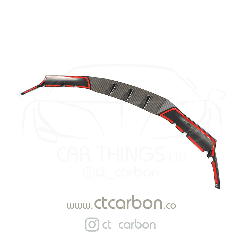 CT CARBON Splitter BMW F90 M5 & M5C COMPETITION CARBON FIBRE SPLITTER - R STYLE