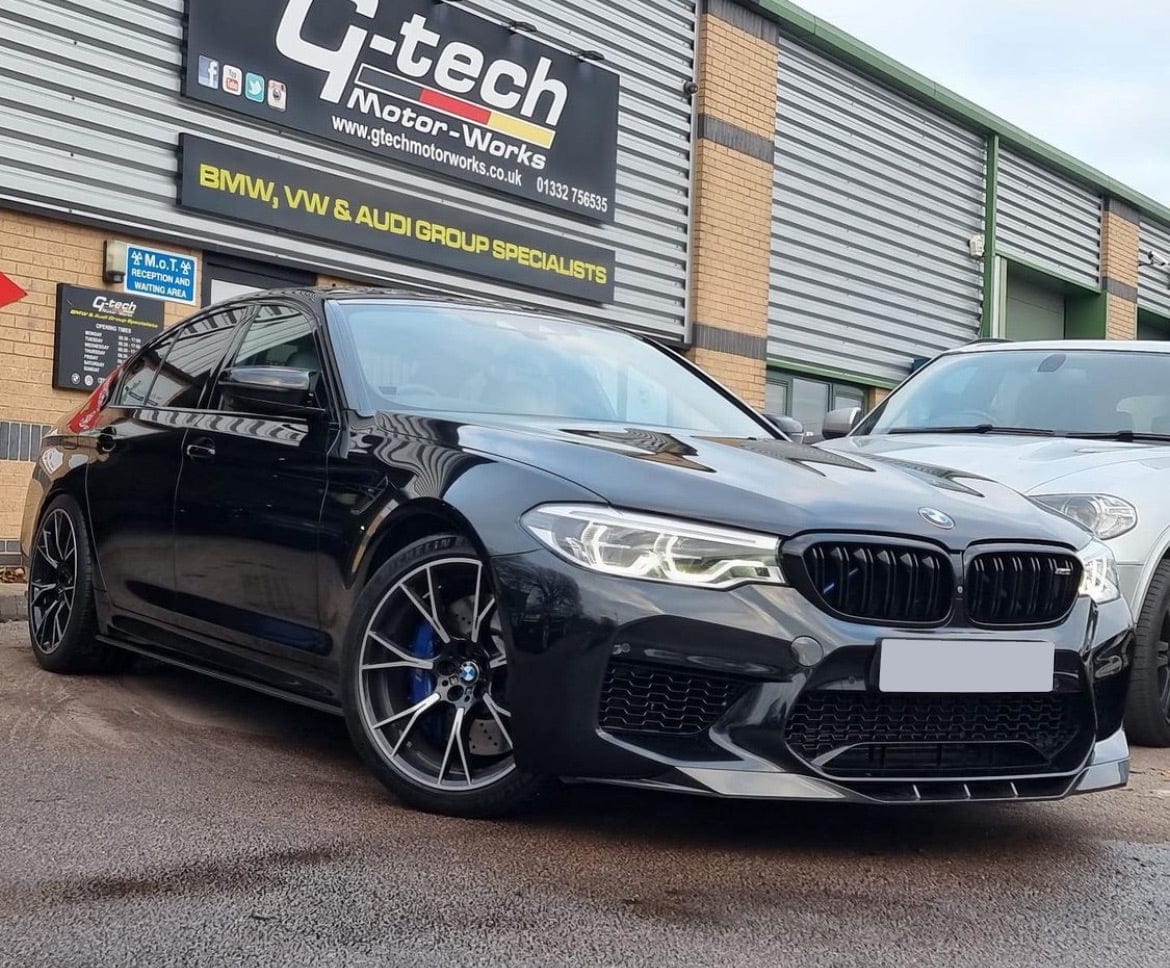 CT CARBON Splitter BMW F90 M5 & M5C COMPETITION CARBON FIBRE SPLITTER - R STYLE