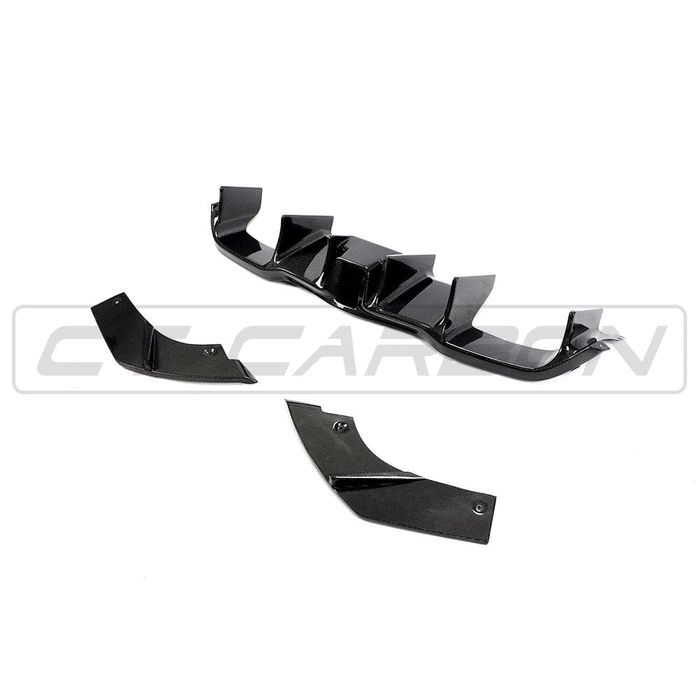 CT CARBON SPLITTER BMW M2/M2C F87 AGGRESSIVE CARBON FIBRE DIFFUSER