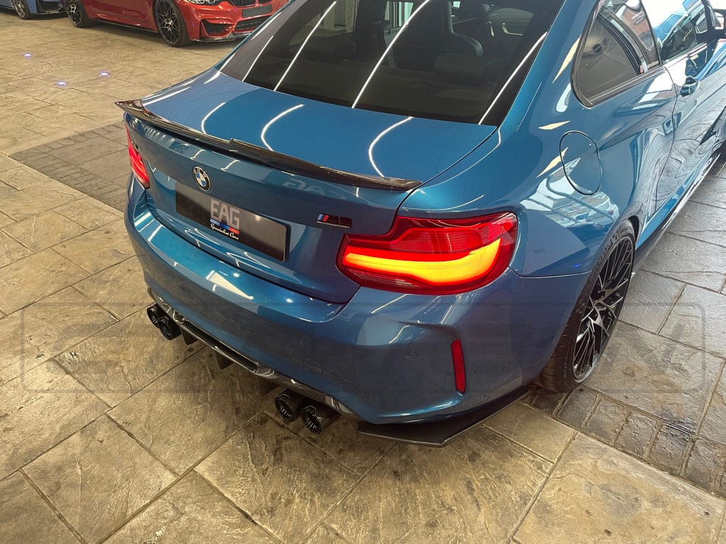 CT CARBON Splitter BMW M2/M2C F87 CARBON FIBRE DIFFUSER - MT STYLE