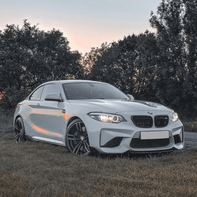 CT CARBON Splitter BMW M2/M2C F87 CARBON FIBRE MIDDLE SPLITTER - SK STYLE