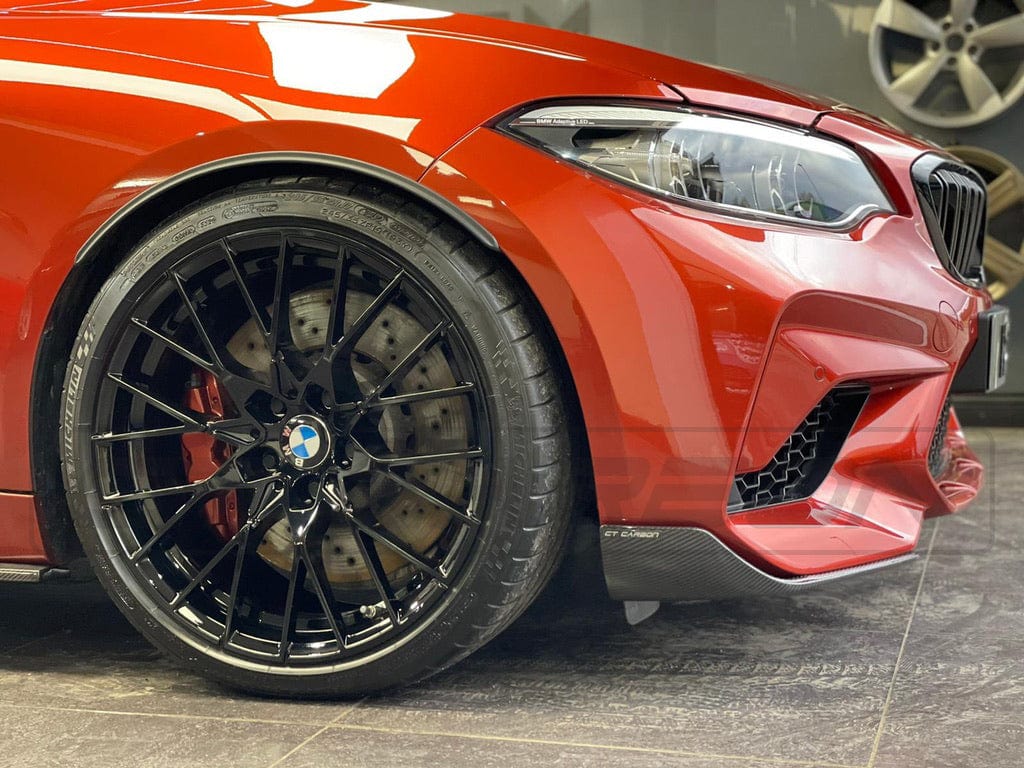 CT CARBON Splitter BMW M2 / M2C F87 CARBON FIBRE SPLITTERS - MP STYLE