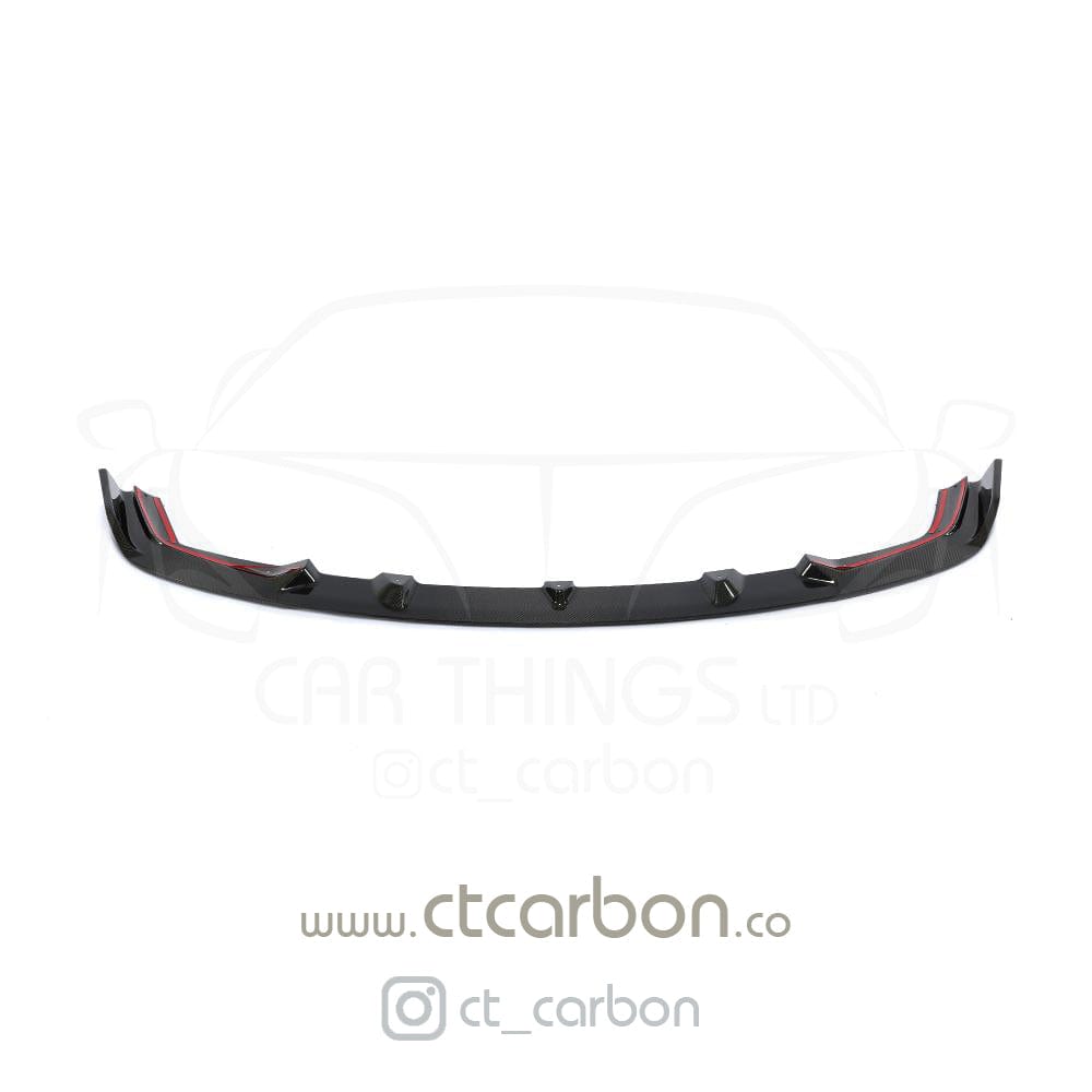 CT CARBON Splitter BMW M2C F87 CARBON FIBRE SPLITTER - 3D STYLE