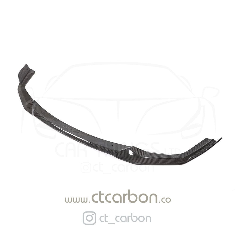 CT CARBON Splitter BMW M2C F87 CARBON FIBRE SPLITTER - CS STYLE