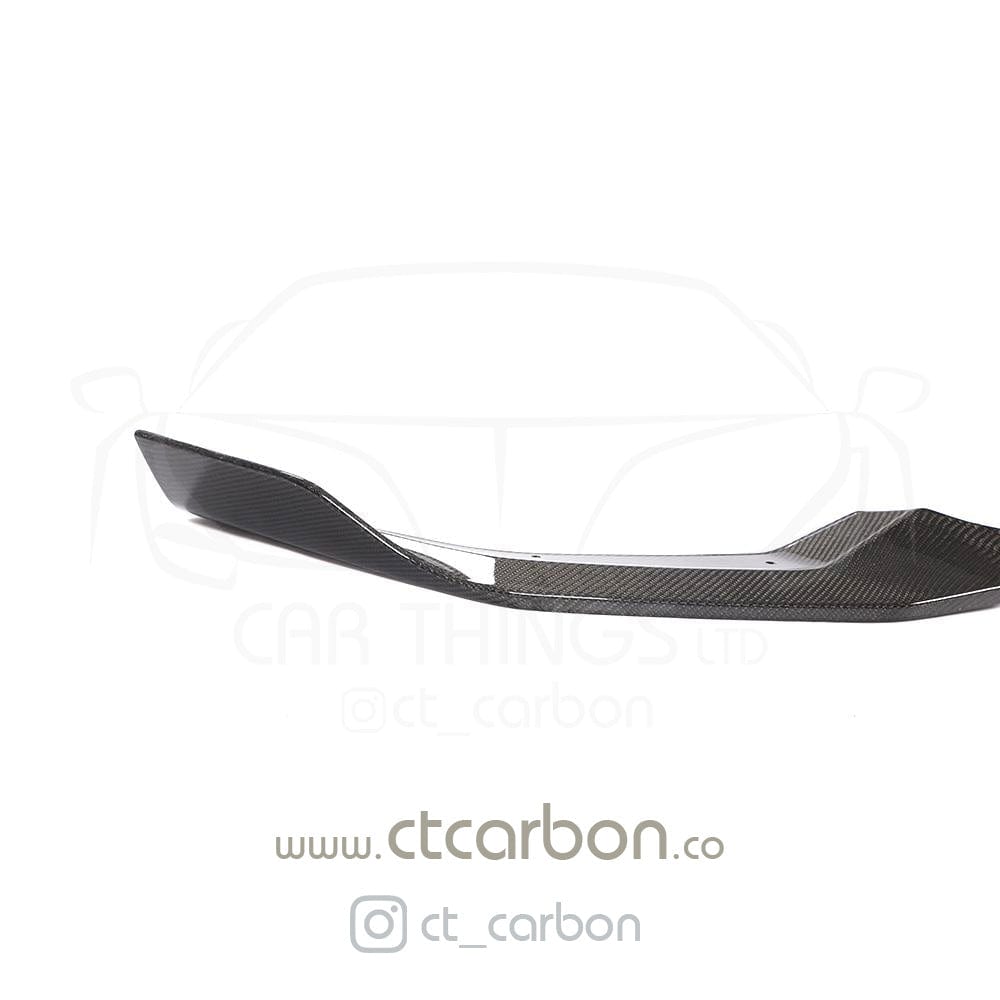 CT CARBON Splitter BMW M2C F87 CARBON FIBRE SPLITTER - CS STYLE