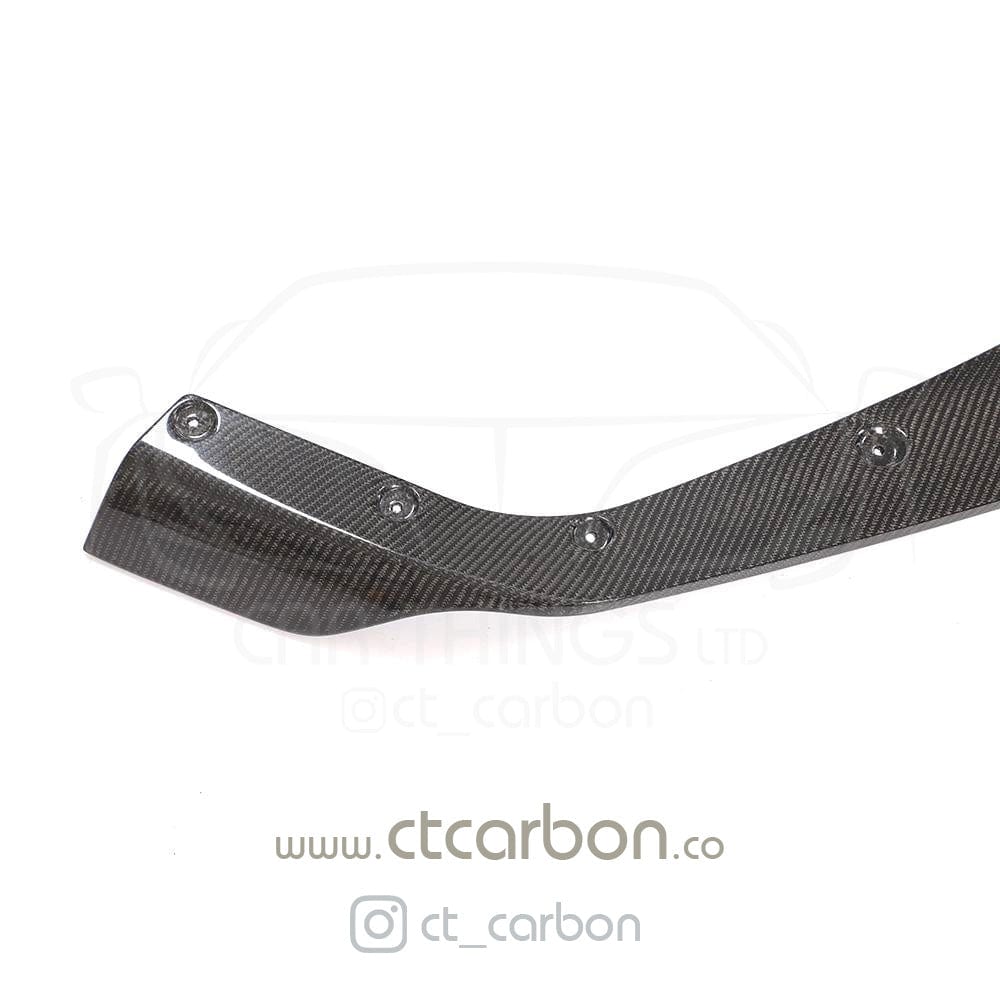 CT CARBON Splitter BMW M2C F87 CARBON FIBRE SPLITTER - CS STYLE