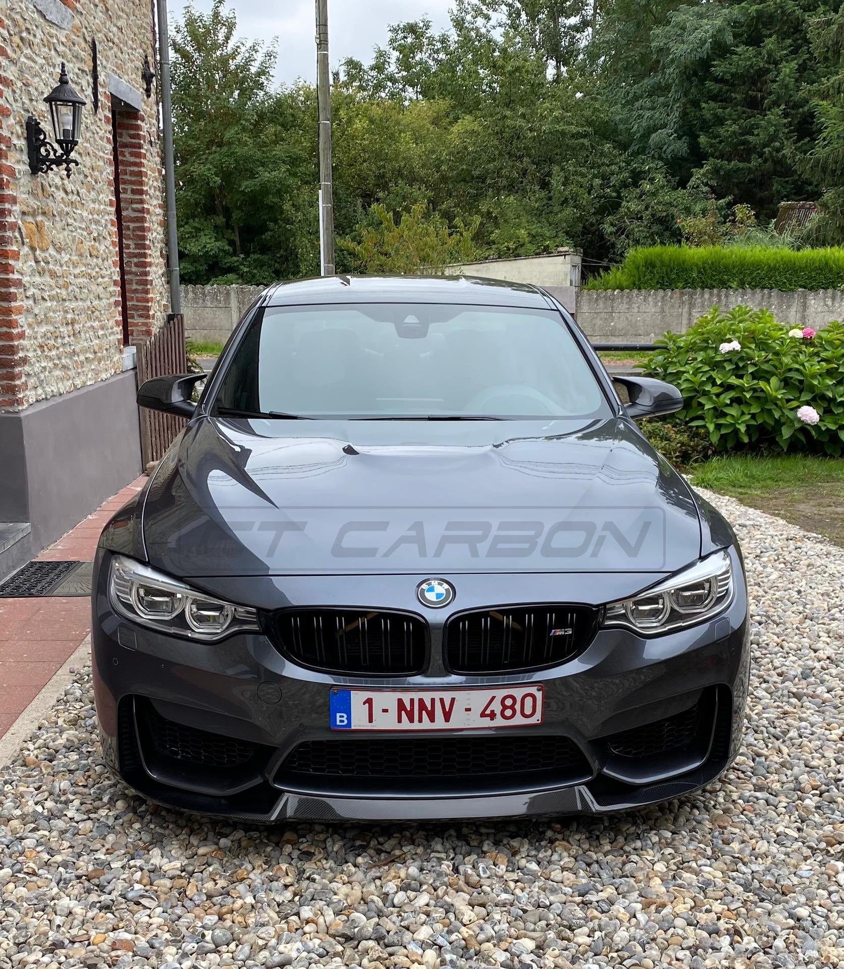 CT CARBON Splitter BMW M3 (F80) FULL CARBON FIBRE KIT - CS STYLE