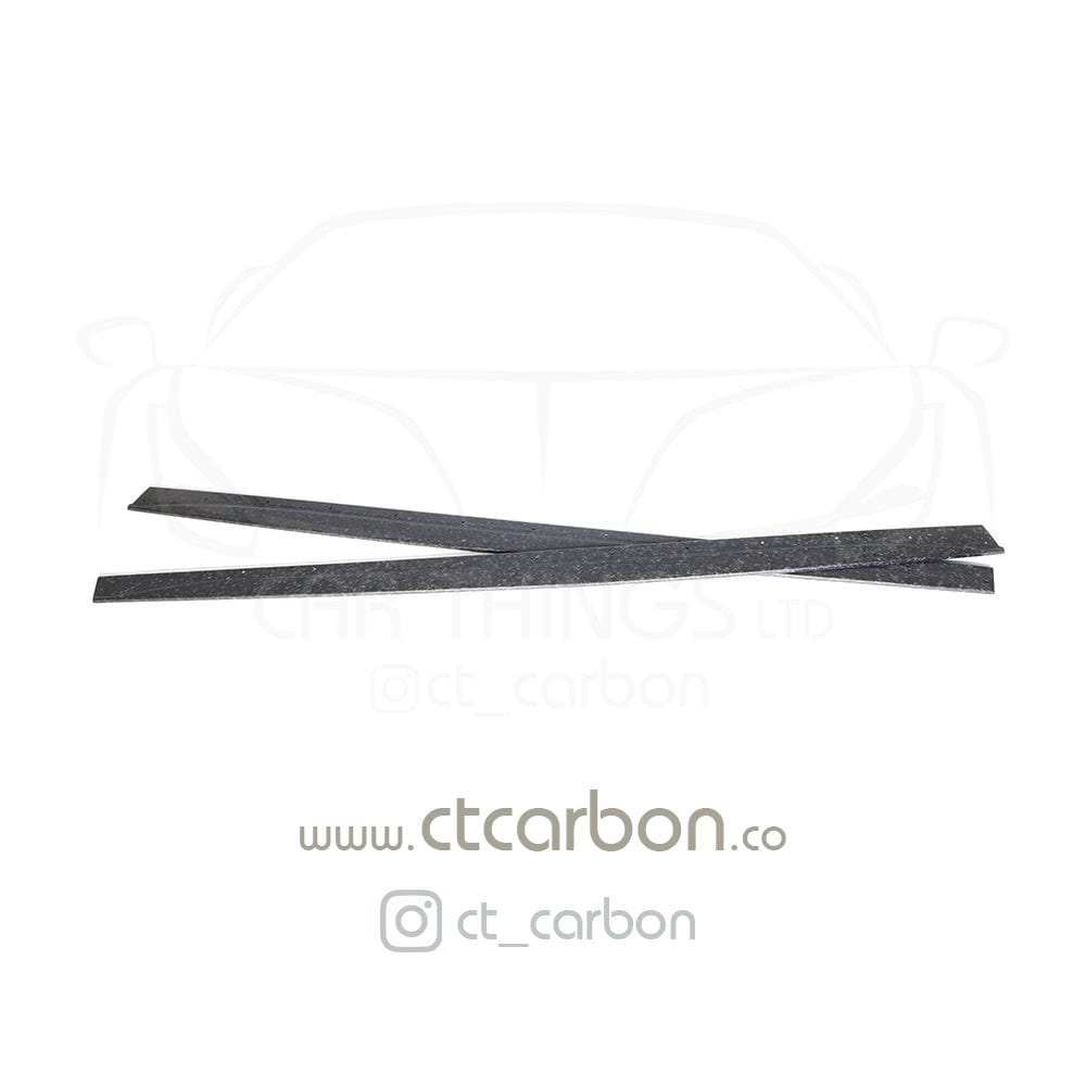 CT CARBON Splitter BMW M3 (F80) FULL FORGED CARBON FIBRE KIT - V STYLE