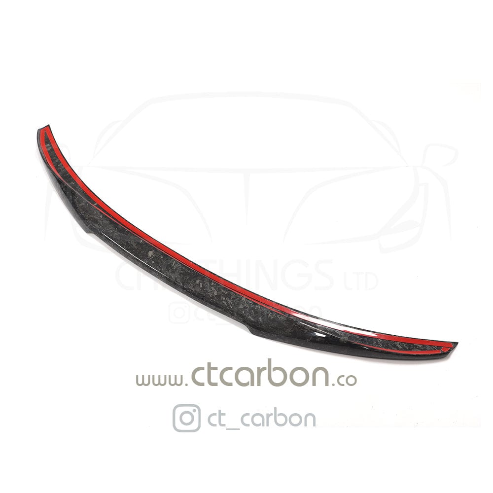 CT CARBON Splitter BMW M3 (F80) FULL FORGED CARBON FIBRE KIT - V STYLE