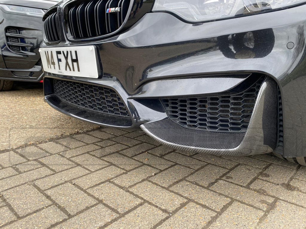 CT CARBON Splitter BMW M3/M4 (F80 F82 F83) CARBON CANARDS / SPLITTERS - MP STYLE