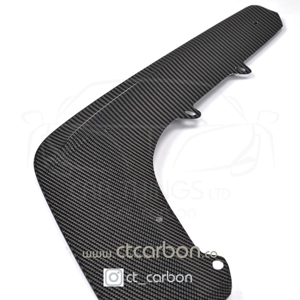 CT CARBON Splitter BMW M3/M4 (F80 F82 F83) CARBON FIBRE DIFFUSER - 3D STYLE