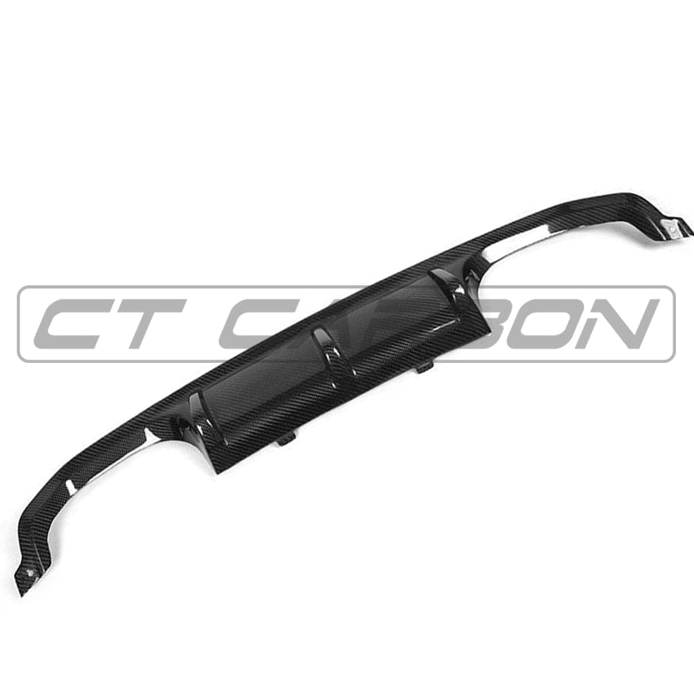 CT CARBON Splitter BMW M3/M4 (F80 F82 F83) CARBON FIBRE DIFFUSER - MP STYLE