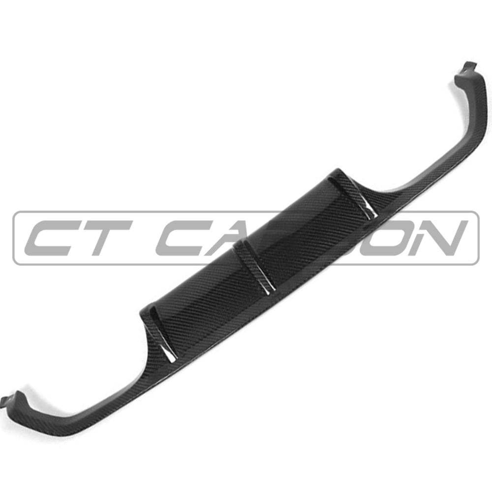 CT CARBON Splitter BMW M3/M4 (F80 F82 F83) CARBON FIBRE DIFFUSER - MP STYLE