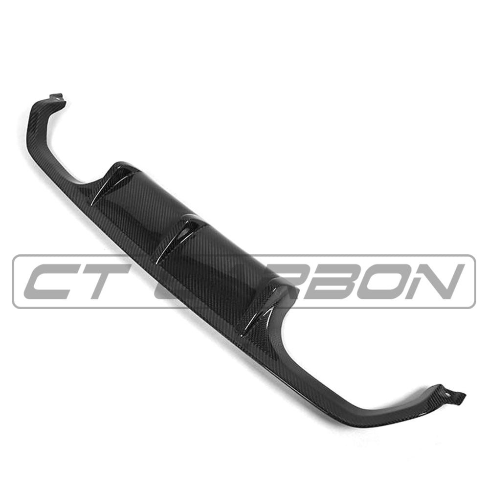 CT CARBON Splitter BMW M3/M4 (F80 F82 F83) CARBON FIBRE DIFFUSER - MP STYLE