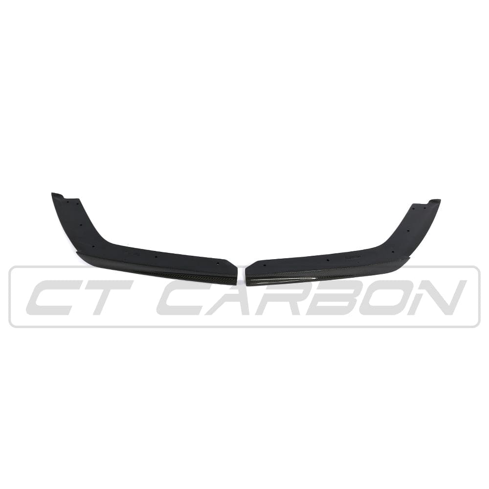 CT CARBON Splitter BMW M3/M4 (F80 F82 F83) CARBON FIBRE REAR BUMPER CORNERS