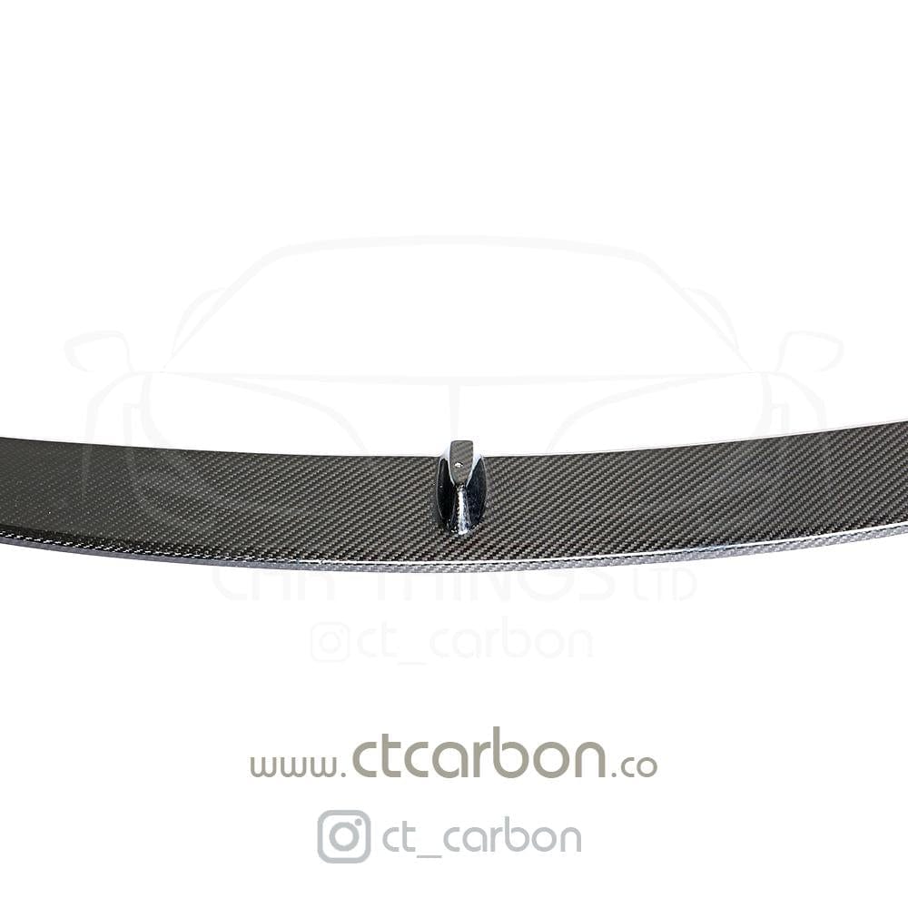 CT CARBON Splitter BMW M3/M4 (F80 F82 F83) CARBON FIBRE SPLITTER (3 PIECE) - MP STYLE