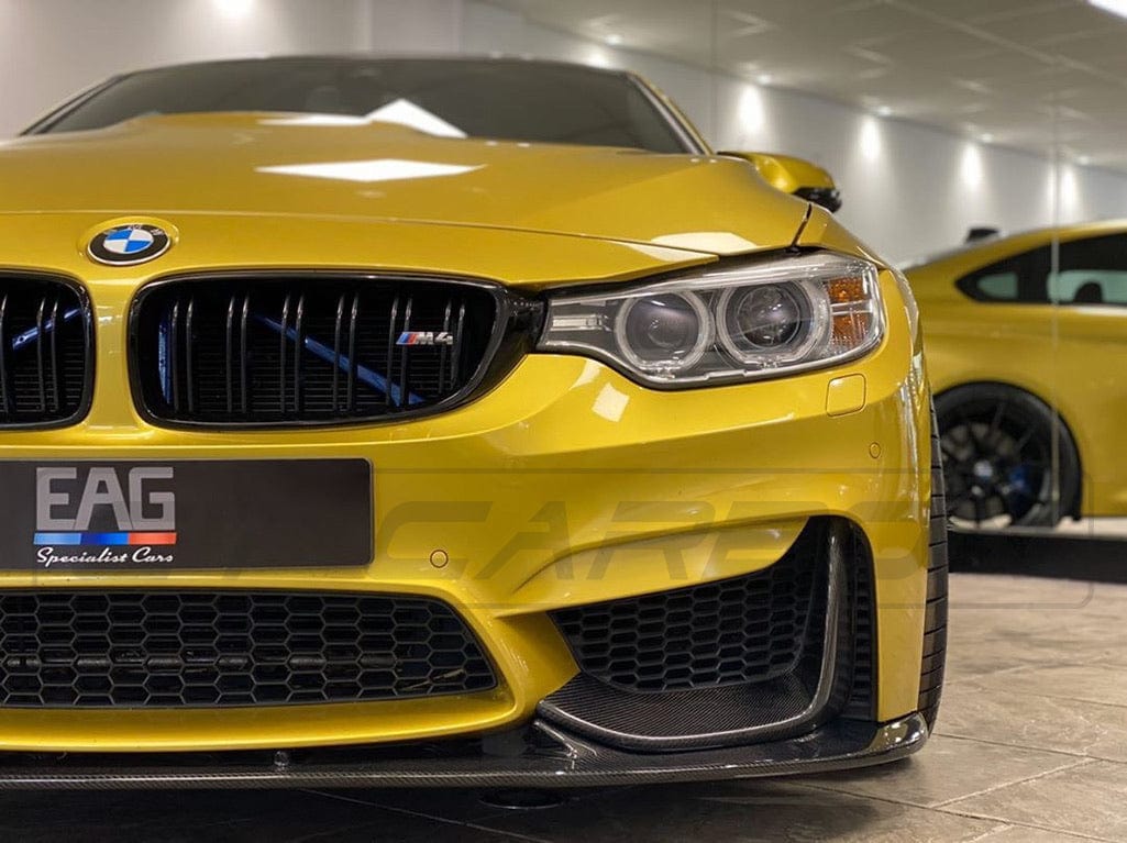 CT CARBON Splitter BMW M3/M4 (F80 F82 F83) CARBON FIBRE SPLITTER - 3D STYLE