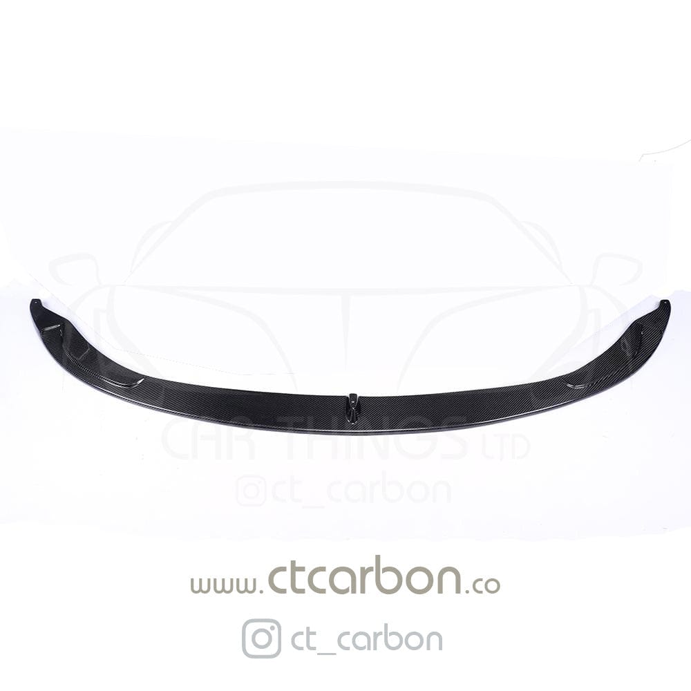 CT CARBON Splitter BMW M3/M4 (F80 F82 F83) CARBON FIBRE SPLITTER (NO CANARDS) - MP STYLE