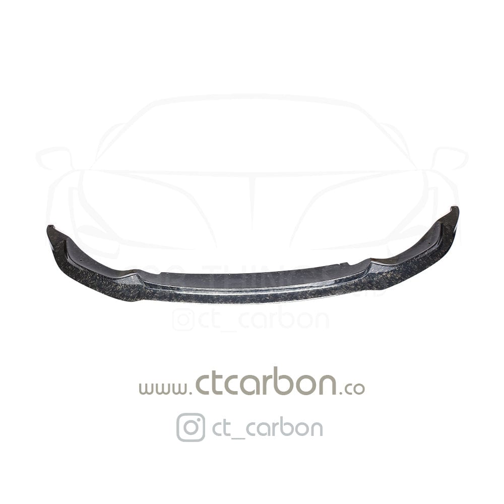 CT CARBON Splitter BMW M3/M4 (F80 F82 F83) FORGED CARBON FIBRE SPLITTER - V STYLE