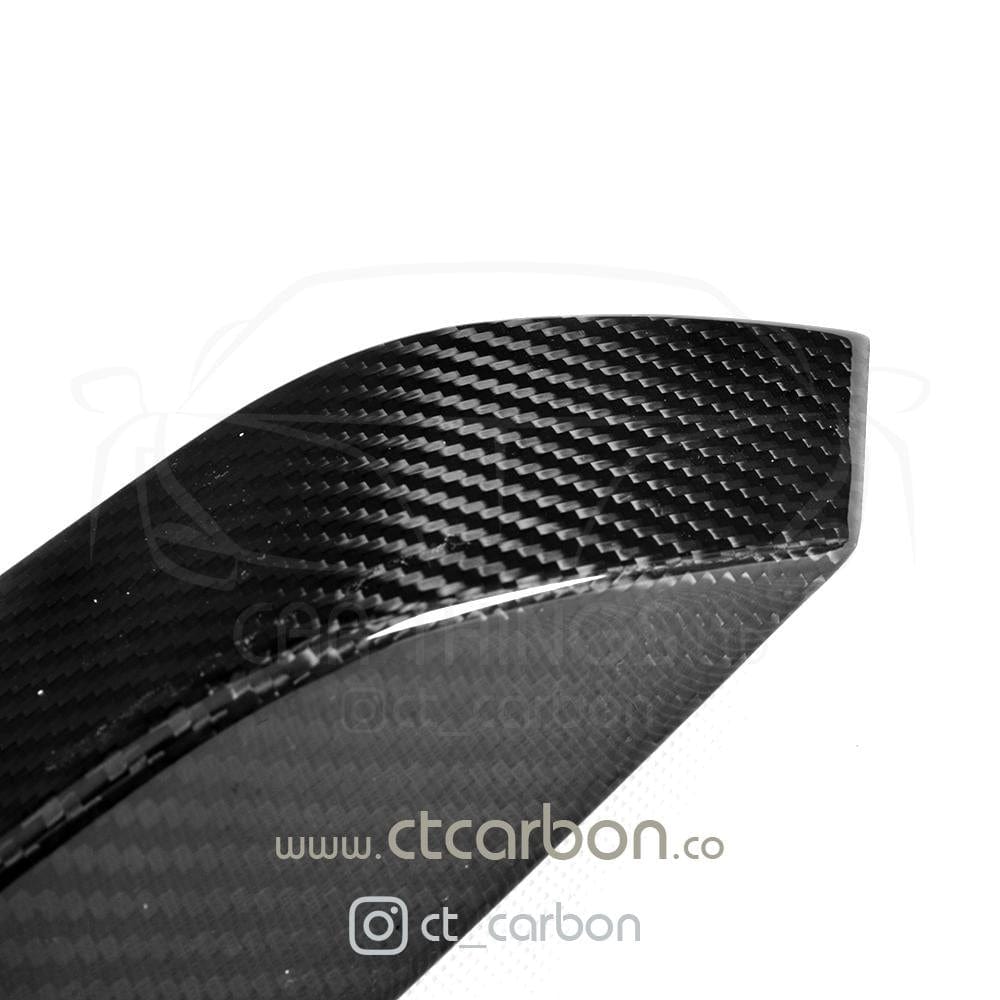 CT CARBON Splitter BMW M3/M4 (F80 F82 F83) UPPER FRONT CARBON FIBRE CANARDS