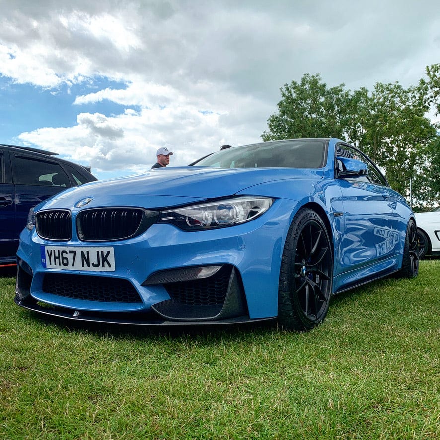 CT CARBON Splitter BMW M3/M4 (F80 F82 F83) UPPER FRONT CARBON FIBRE CANARDS