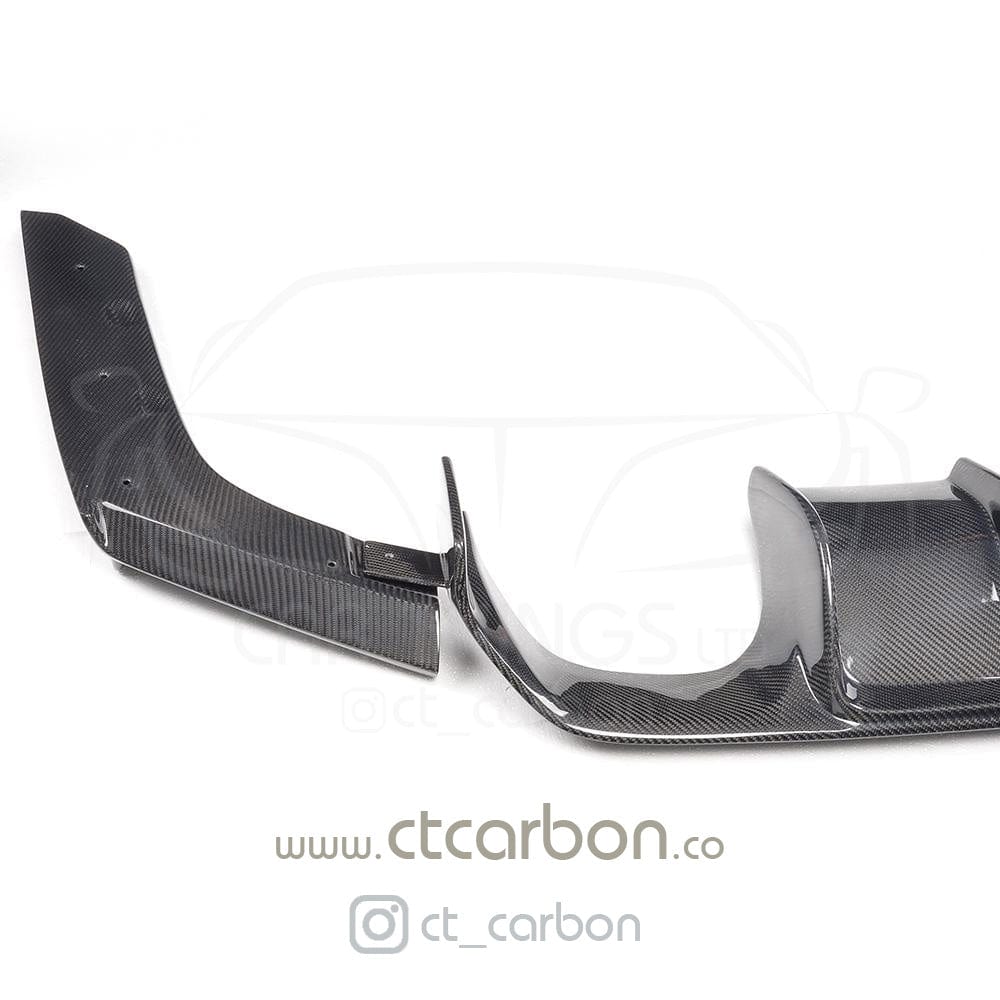 CT CARBON Splitter BMW M4 (F83) CONVERTIBLE FULL CARBON FIBRE KIT - V STYLE