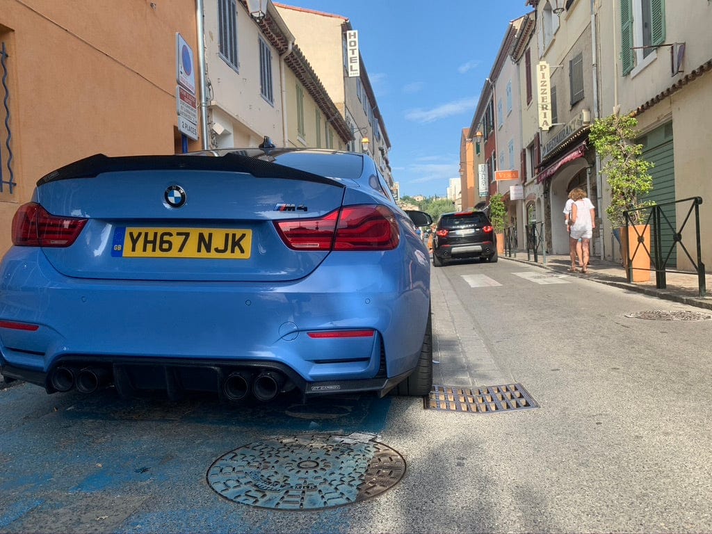 CT CARBON Splitter BMW M4 (F83) CONVERTIBLE FULL CARBON FIBRE KIT - V1