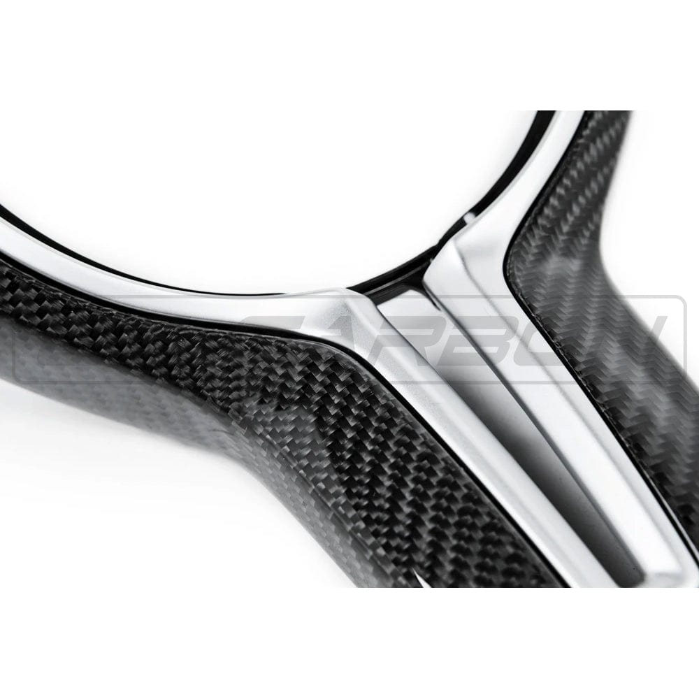 CT CARBON Steering Wheel Trim BMW Fxx M CAR CARBON FIBRE STEERING WHEEL TRIM