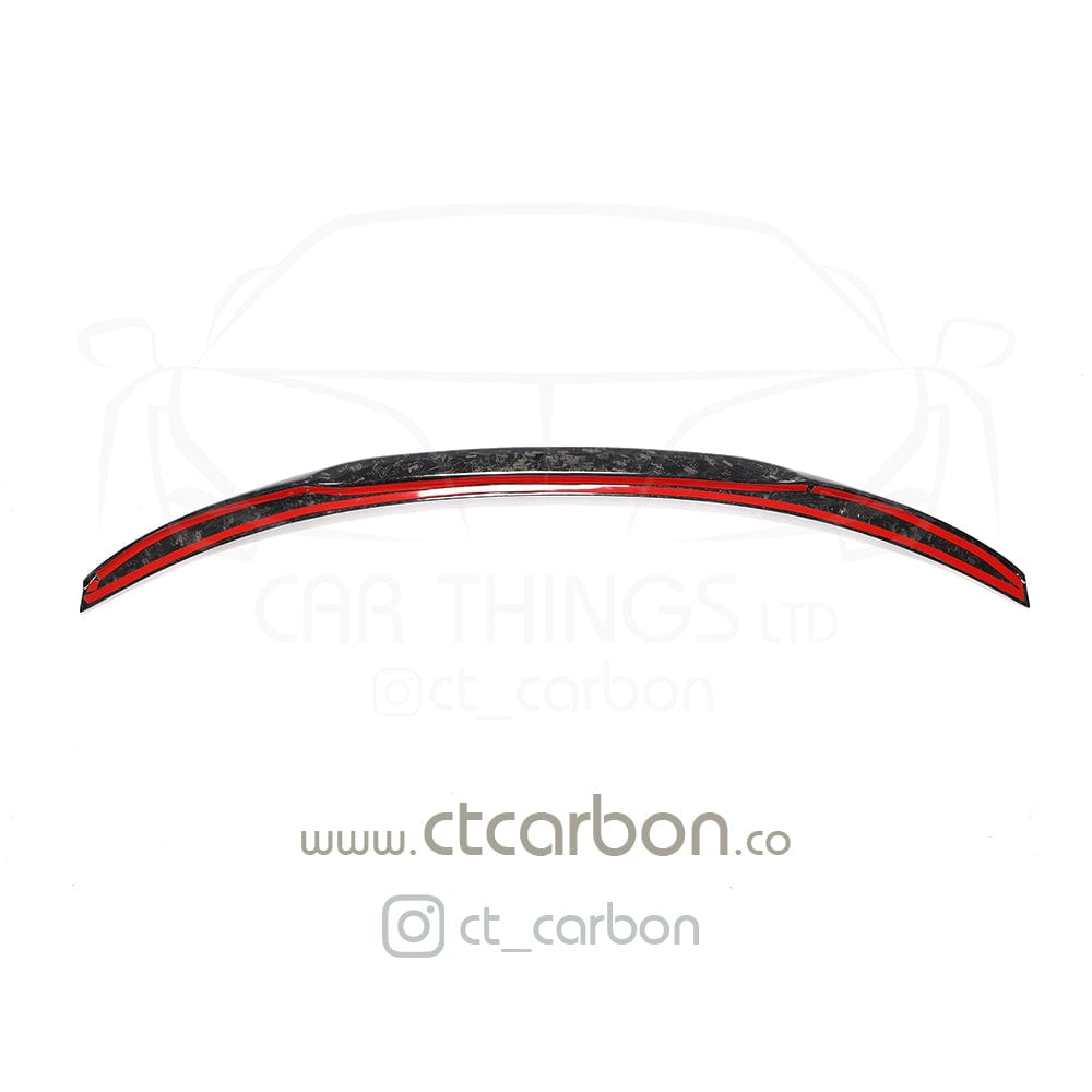 CT CARBON Vehicles & Parts BMW M3 F80 & F30 3 SERIES FORGED CARBON FIBRE SPOILER - V STYLE