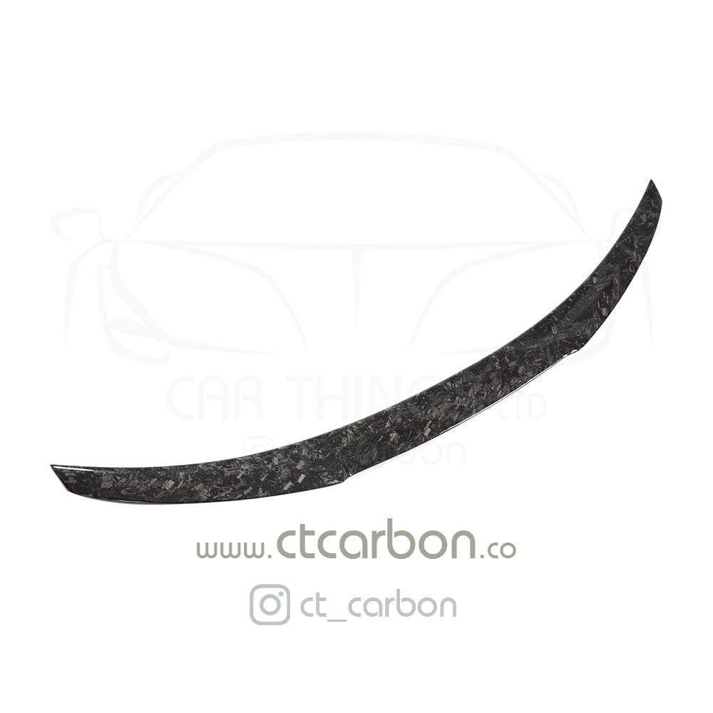 CT CARBON Vehicles & Parts BMW M3 F80 & F30 3 SERIES FORGED CARBON FIBRE SPOILER - V STYLE