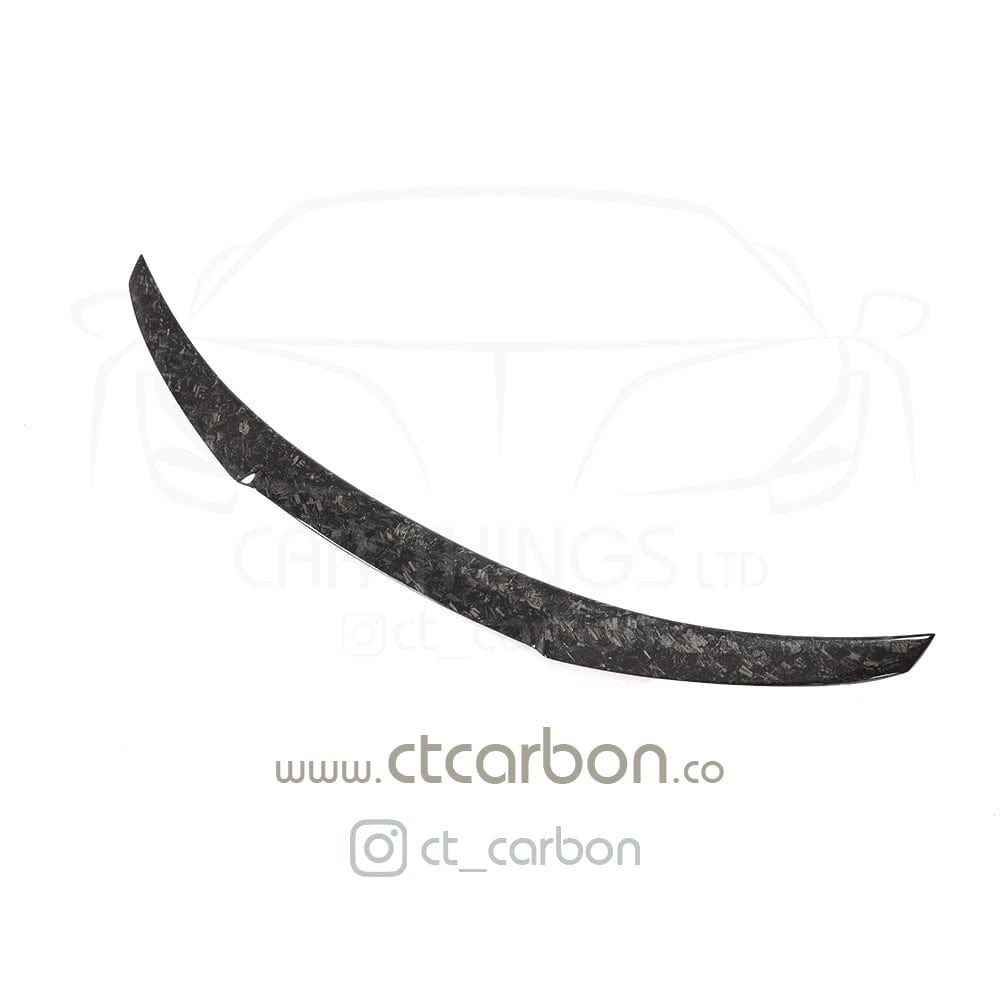 CT CARBON Vehicles & Parts BMW M3 F80 & F30 3 SERIES FORGED CARBON FIBRE SPOILER - V STYLE