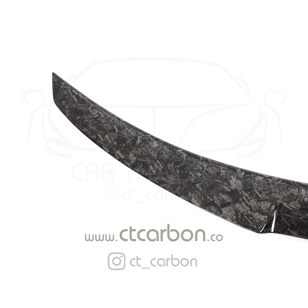 CT CARBON Vehicles & Parts BMW M3 F80 & F30 3 SERIES FORGED CARBON FIBRE SPOILER - V STYLE