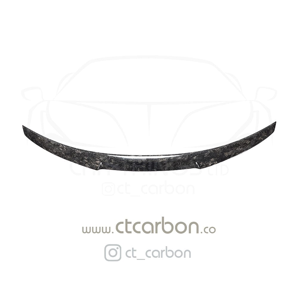 CT CARBON Vehicles & Parts BMW M3 F80 & F30 3 SERIES FORGED CARBON FIBRE SPOILER - V STYLE