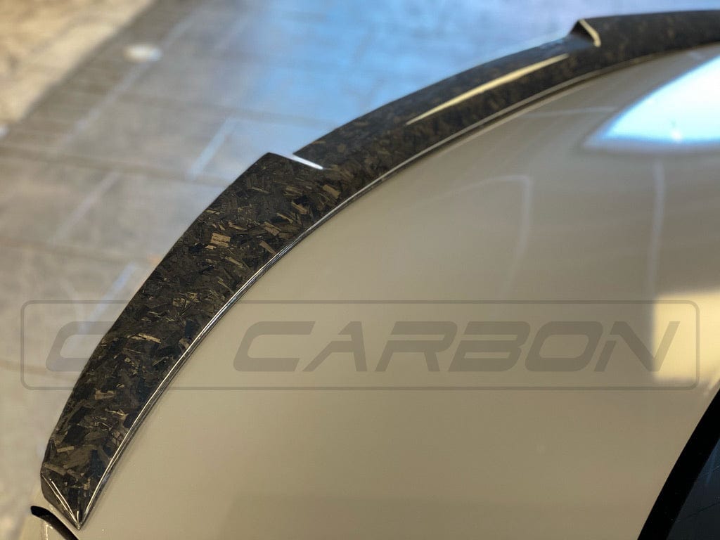 CT CARBON Vehicles & Parts BMW M3 F80 & F30 3 SERIES FORGED CARBON FIBRE SPOILER - V STYLE