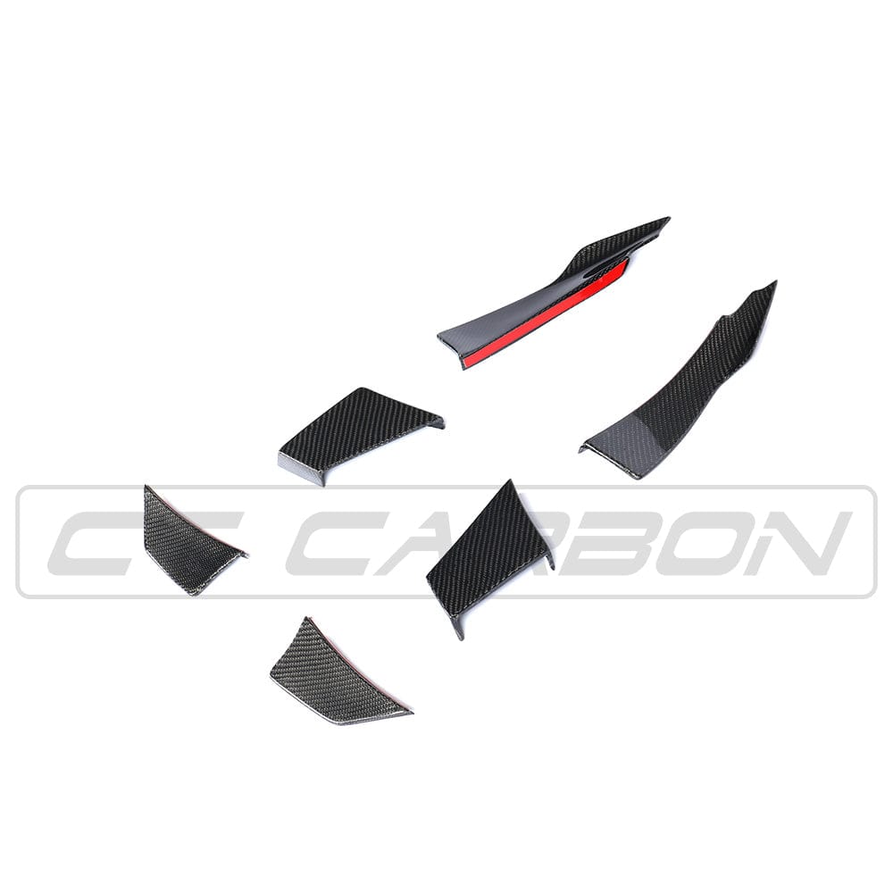 CT CARBON Vehicles & Parts BMW M3/M4 F80/F82/F83 CARBON FIBRE CANARD FINS - MA STYLE