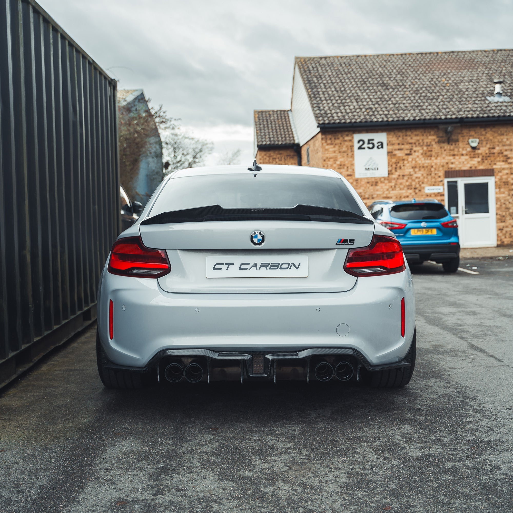 BMW M2/M2C F87 AGGRESSIVE CARBON FIBRE DIFFUSER