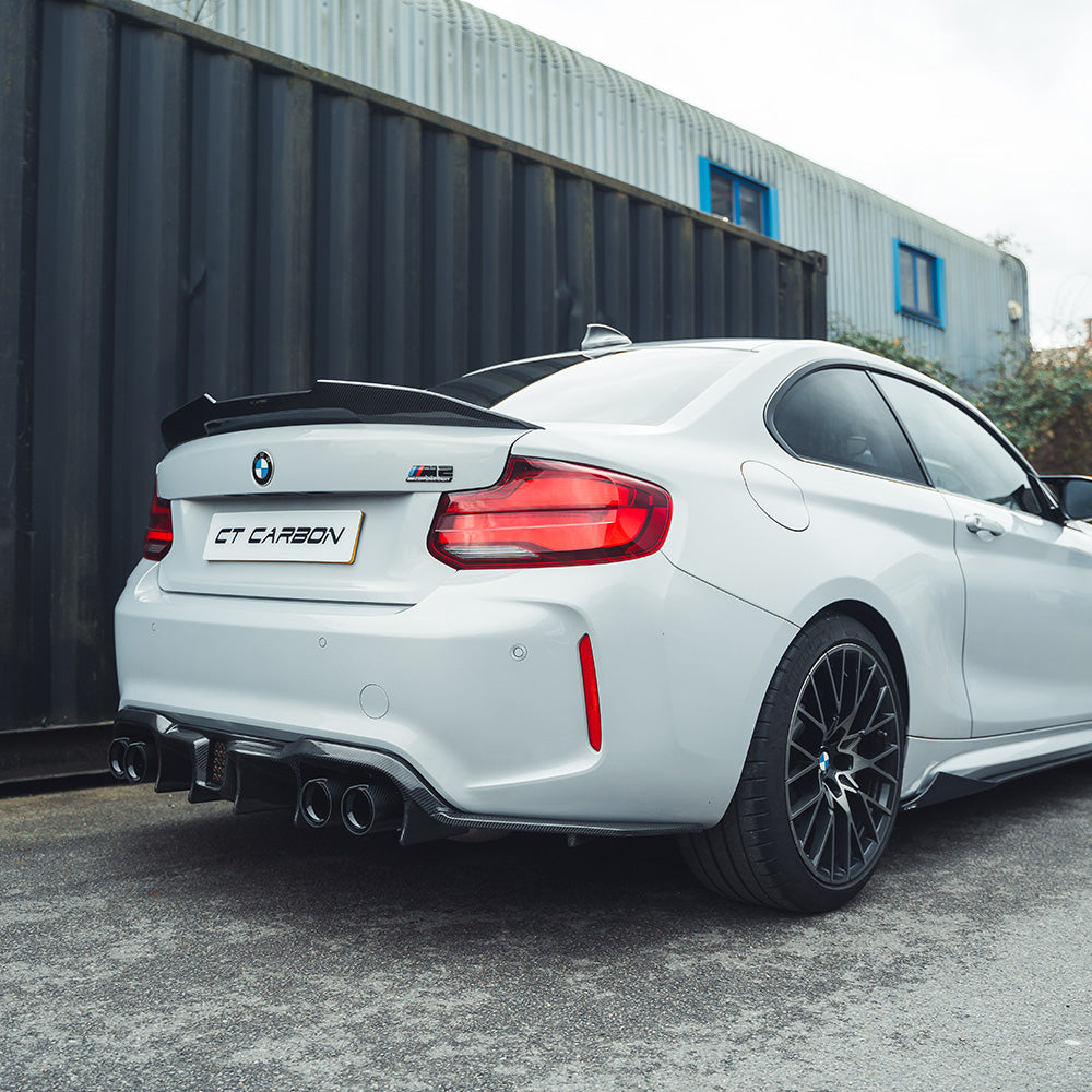 BMW M2/M2C F87 AGGRESSIVE CARBON FIBRE DIFFUSER