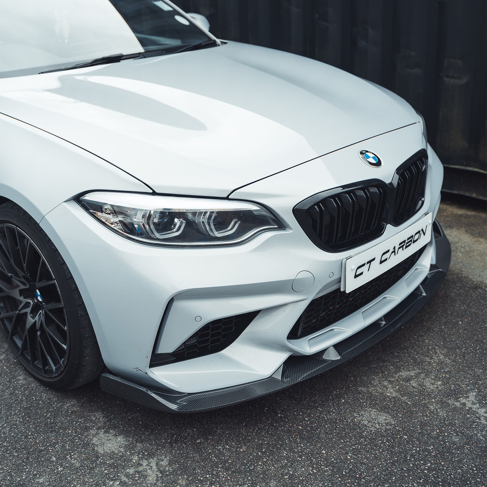 BMW M2C F87 CARBON FIBRE SPLITTER - 3D STYLE