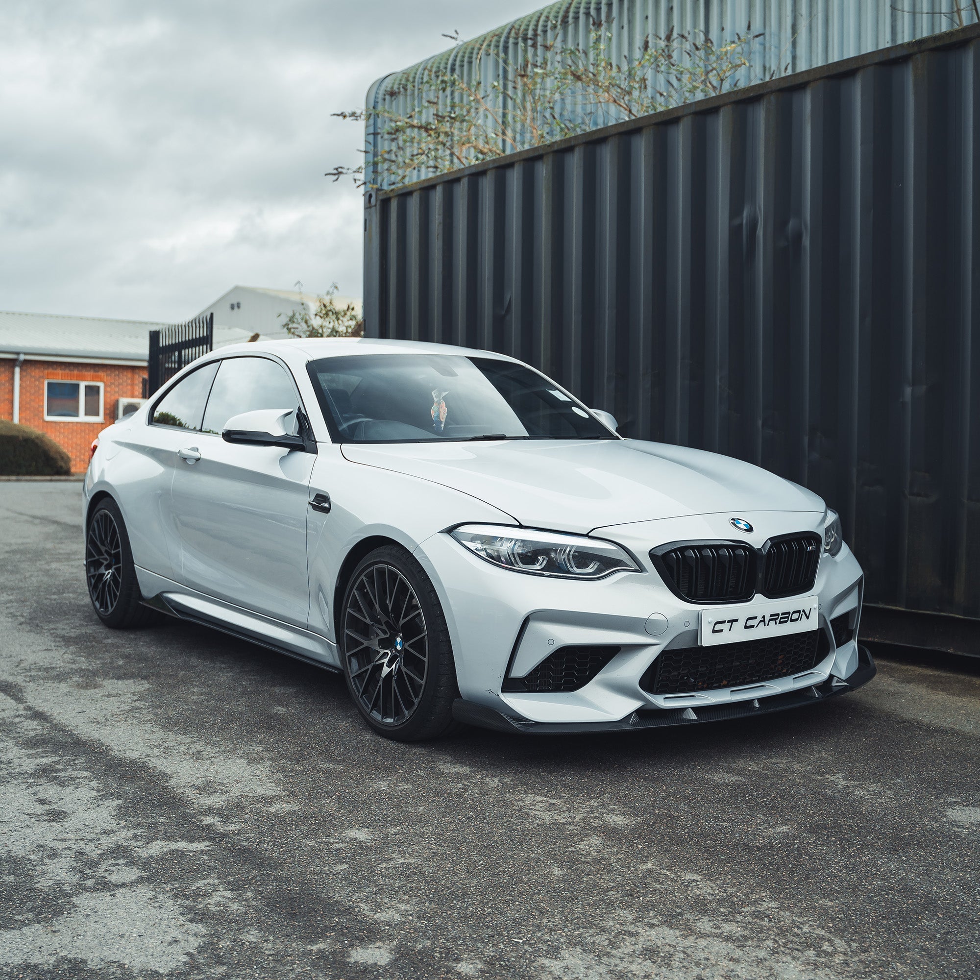 BMW M2C F87 CARBON FIBRE SPLITTER - 3D STYLE