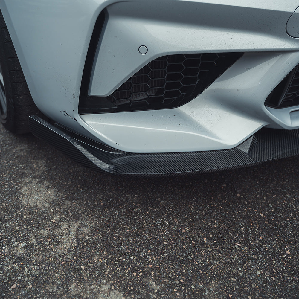 BMW M2C F87 CARBON FIBRE SPLITTER - 3D STYLE