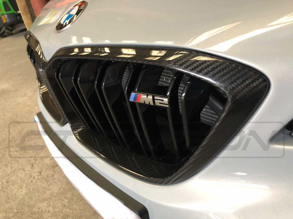 CT CARBON Splitter BMW M2C F87C CARBON FIBRE GRILLE